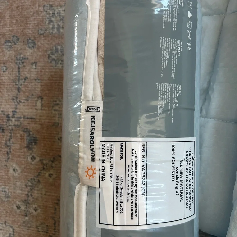 IKEA Kejsarolvon Reversible Mattress Pad